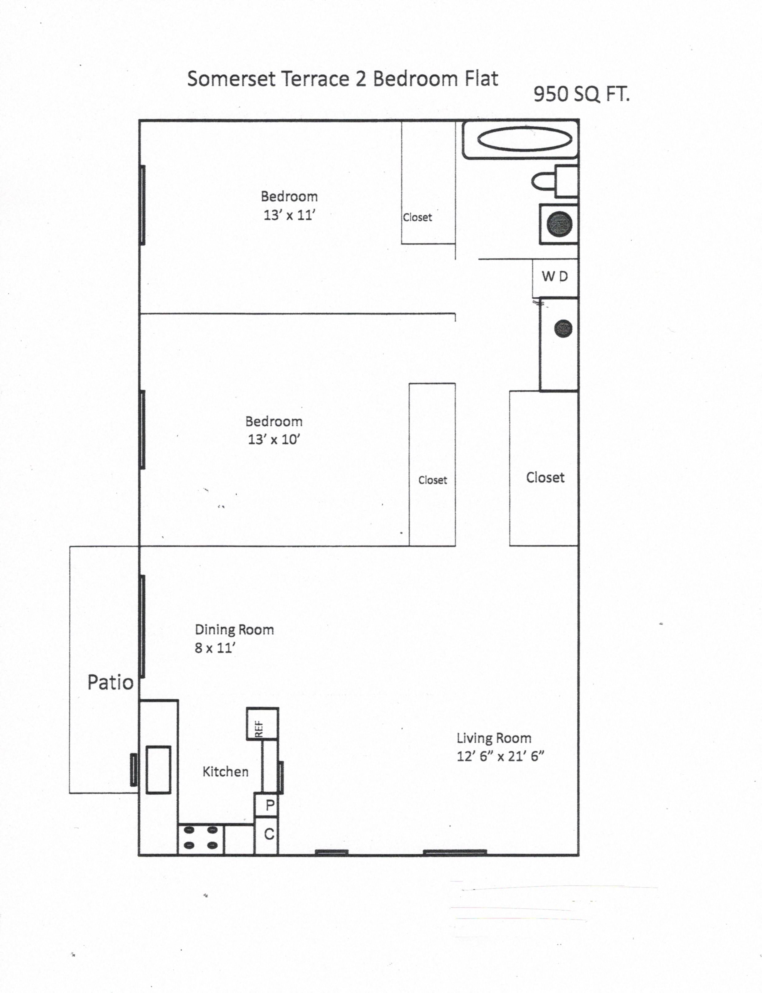 Somerset Terrace - 2BD FLAT Somerset Terrace - 2BD FLAT